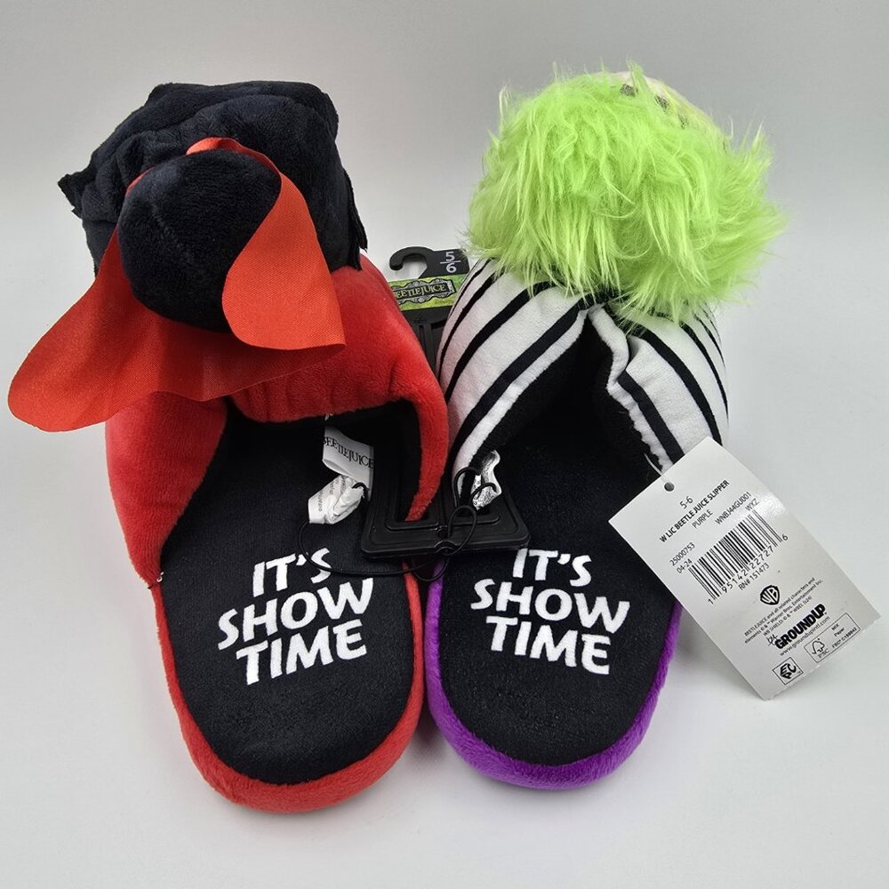 Beetle Juice Women's Slippers Size 5/6 New with Tags - 1 Pair - Picture 4 of 5